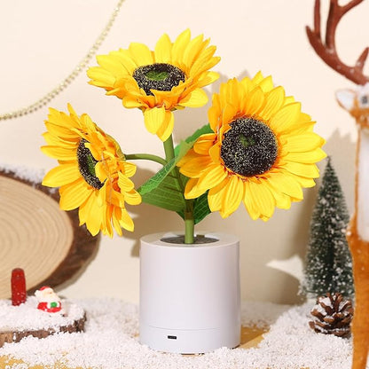 FloraLumi – Lampe florale LED décorative brillante - Rynova