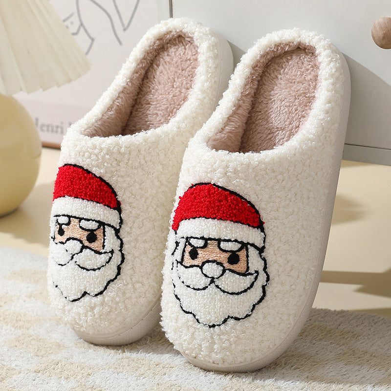 Chaleur Douillette - Chaussons en coton mignons de Noël pour couples - Rynova