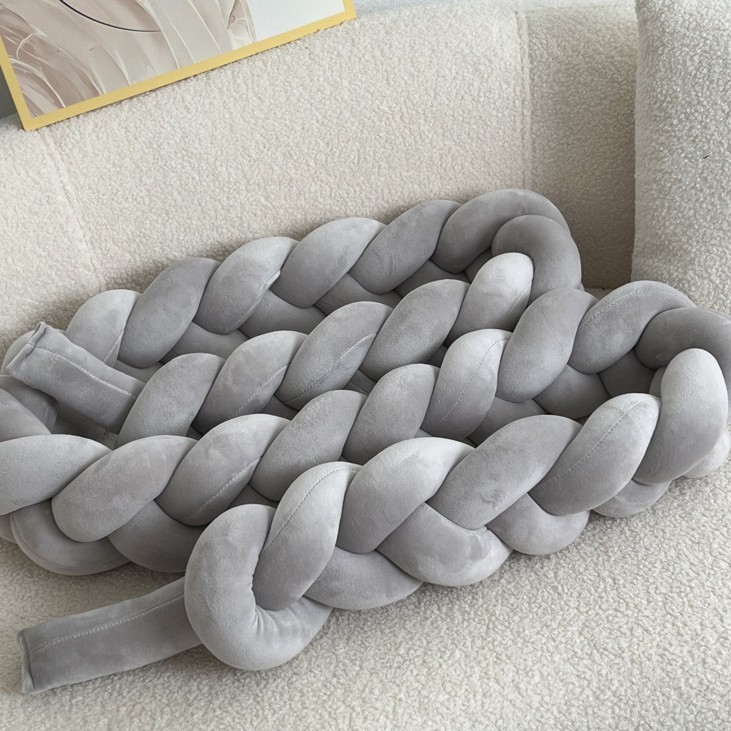 GeoCoussin - Coussin de Sol Lavable au Design Géométrique pour un Style Contemporain - Rynova