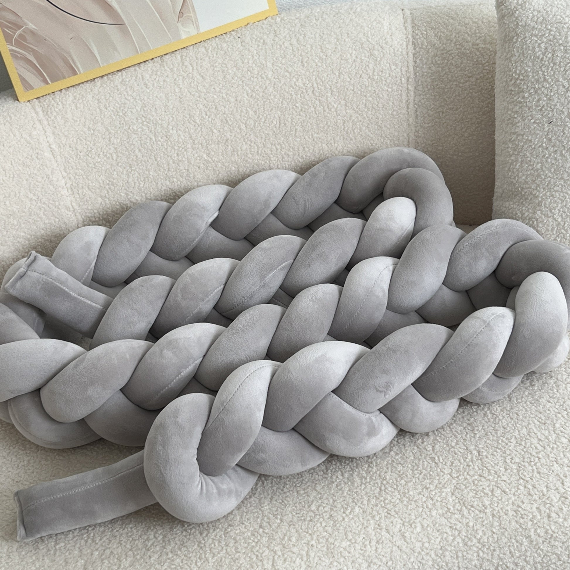 GeoCoussin - Coussin de Sol Lavable au Design Géométrique pour un Style Contemporain - Rynova