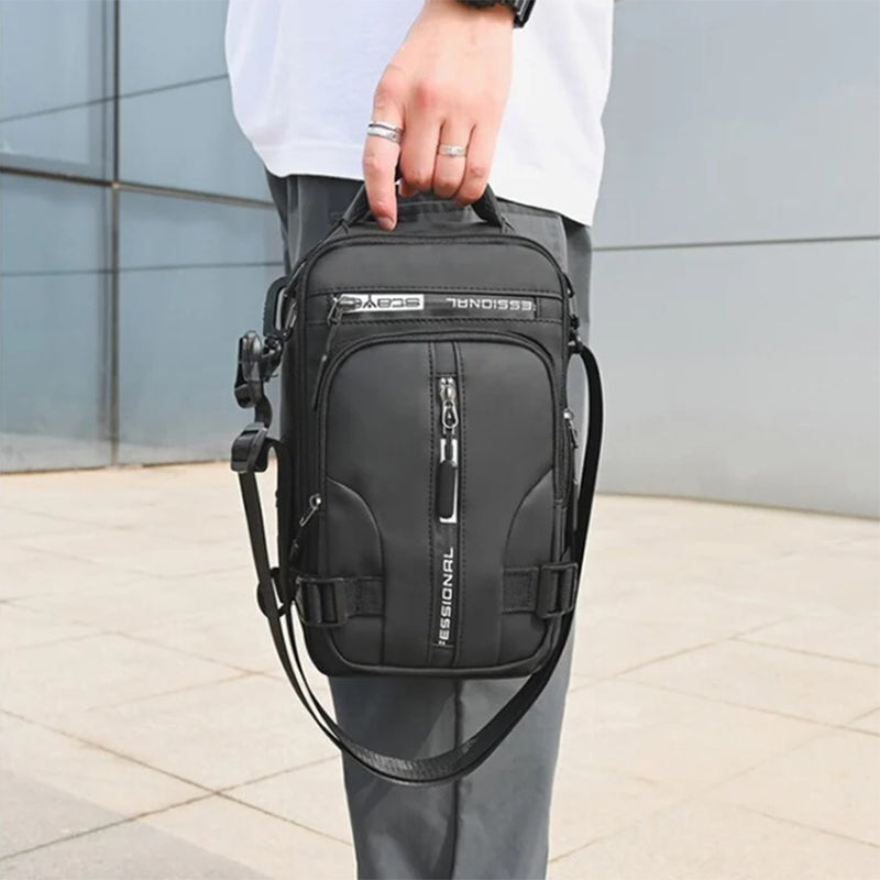 Maroquinerie Urbaine - Sac à dos bandoulière multifonctionnel pour hommes - Rynova