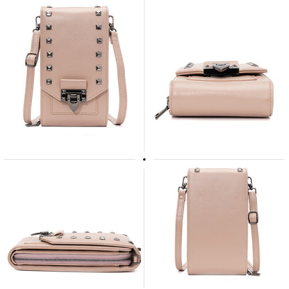 LuxeRivet - Sac à main en cuir PU avec rivets tendance pour femmes - Rynova