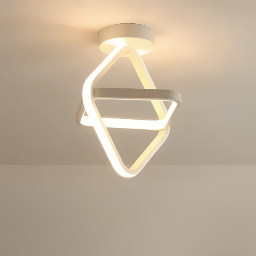 AnneauxLumière – Plafonnier LED contemporain - Rynova