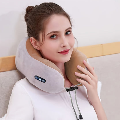 RelaxZen - Coussin de Soutien Cervical en Forme de U, Alliant Confort et Relaxation - Rynova