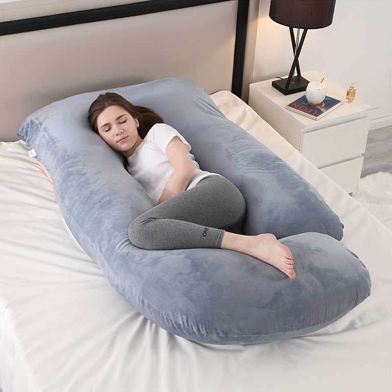 CâlinConfort – Coussin de grossesse ergonomique en forme de J - Rynova