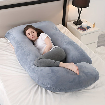 CâlinConfort – Coussin de grossesse ergonomique en forme de J - Rynova