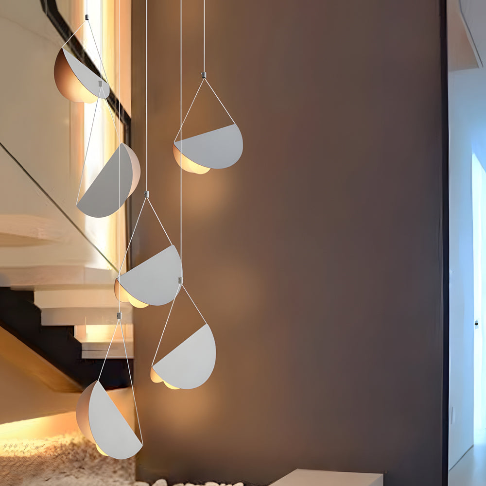 LumiPure – Lampe suspendue linéaire blanche élégante - Rynova