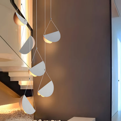LumiPure – Lampe suspendue linéaire blanche élégante - Rynova