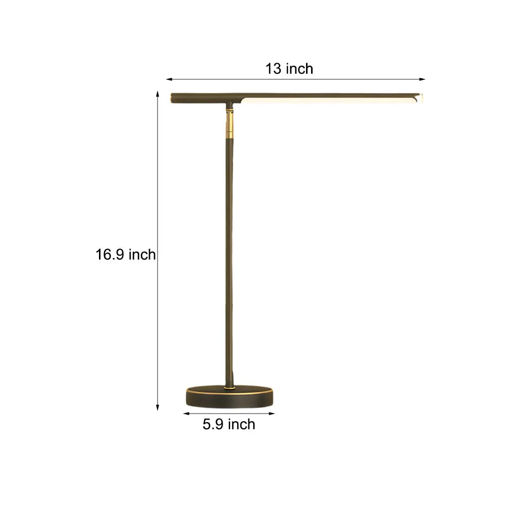 BrassGlow | Lampe de Bureau LED en Laiton avec Direction Réglable - Rynova