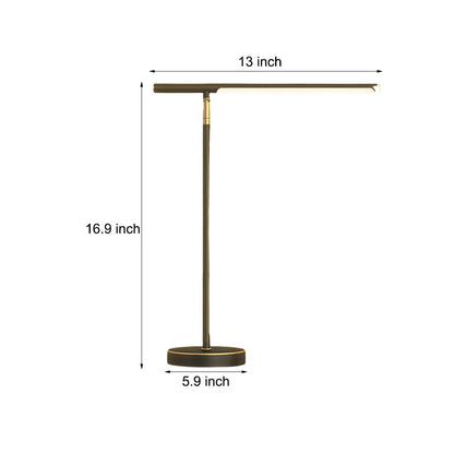 BrassGlow | Lampe de Bureau LED en Laiton avec Direction Réglable - Rynova