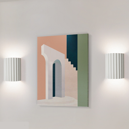 Lumière Courbée - Applique Murale Moderne pour Ambiance Élégante - Rynova