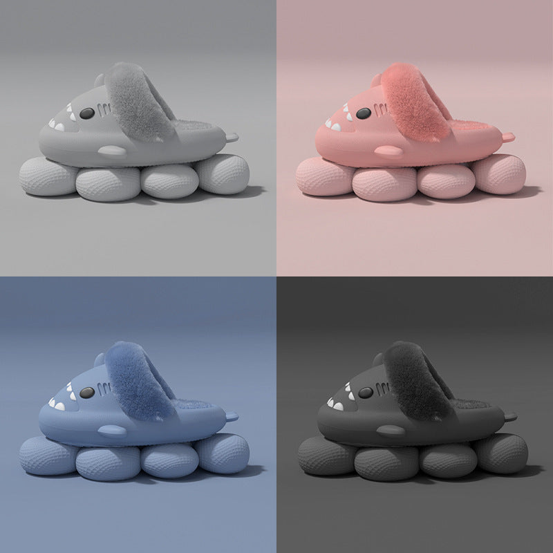 Chauffe-Pieds Marins - Chaussons détachables en peluche pour femmes - Rynova