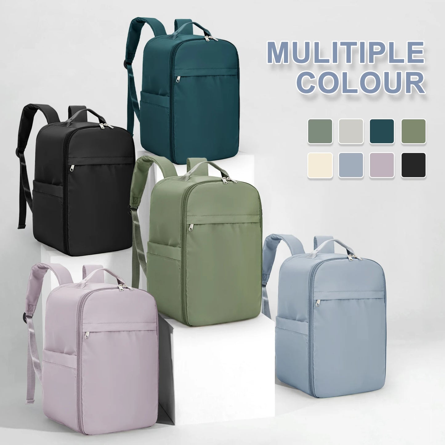 VoyagePro - Sac à Dos Cabine 40x20x25 pour Bagage à Main Ryanair et EasyJet, Sac à Dos Ordinateur pour Hommes/Femmes - Rynova