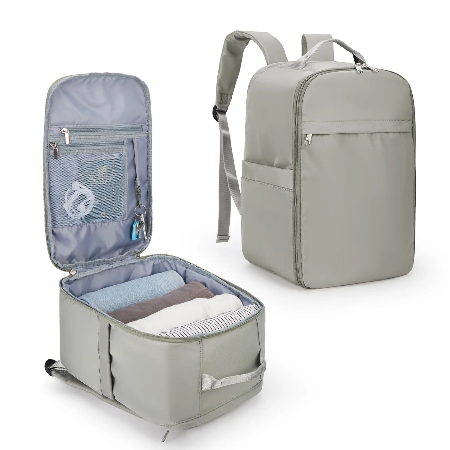 VoyagePro - Sac à Dos Cabine 40x20x25 pour Bagage à Main Ryanair et EasyJet, Sac à Dos Ordinateur pour Hommes/Femmes - Rynova