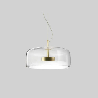 HailieLuxe – Suspension LED Rétro en Métal et Verre Ambre - Rynova