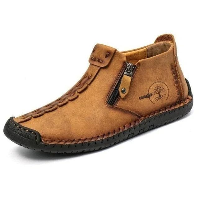 Bottes en cuir véritable EliteWalk | Chaussures élégantes et durables - Rynova
