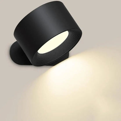 LumiFree - Lampe Murale Rechargeable sans Fil à 360° - Rynova