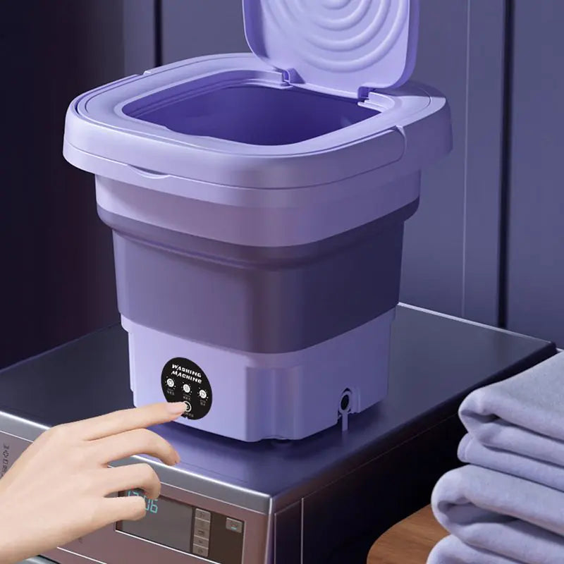 CleanEase - Machine à laver portable pliable - Rynova