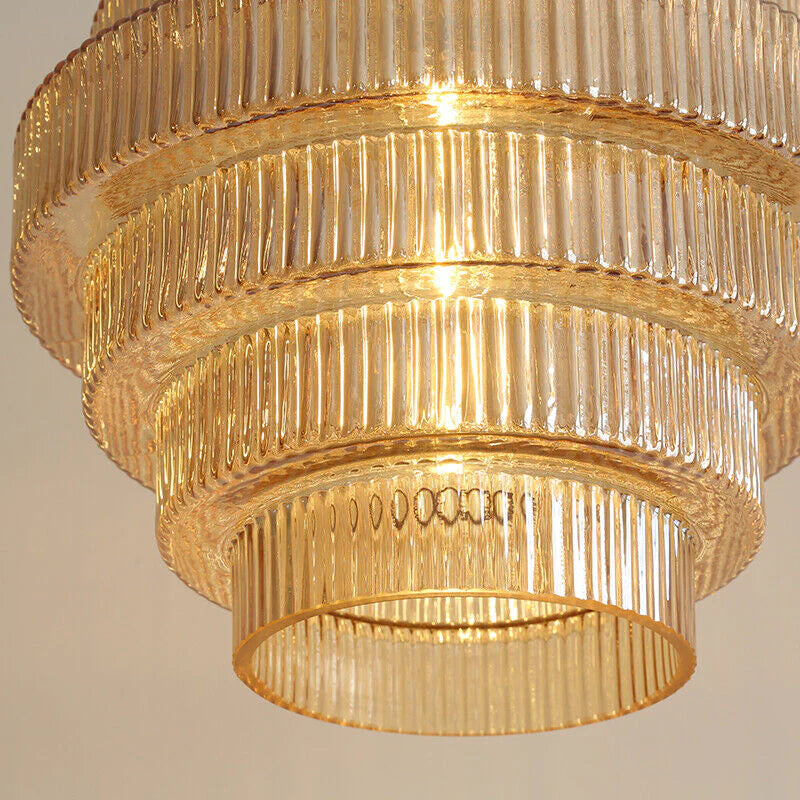 VerreLuxe – Lampe en verre et laiton élégante - Rynova
