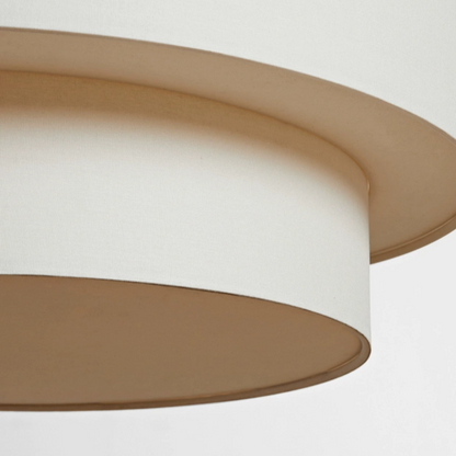 LuxeLin – Abat-jour en lin beige élégant - Rynova