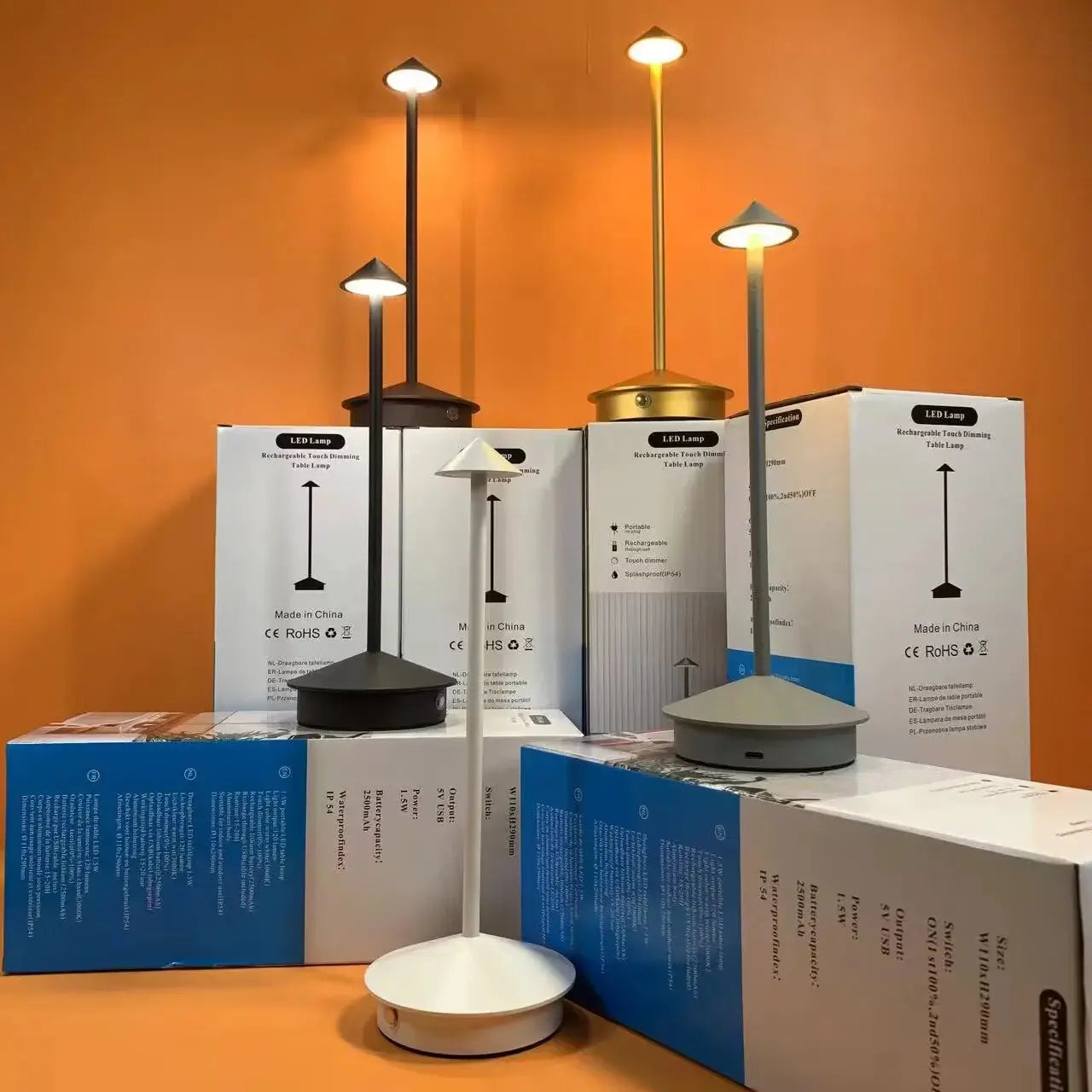 ÉclatDine | Lampe de Table Créative pour une Ambiance Élégante - Rynova