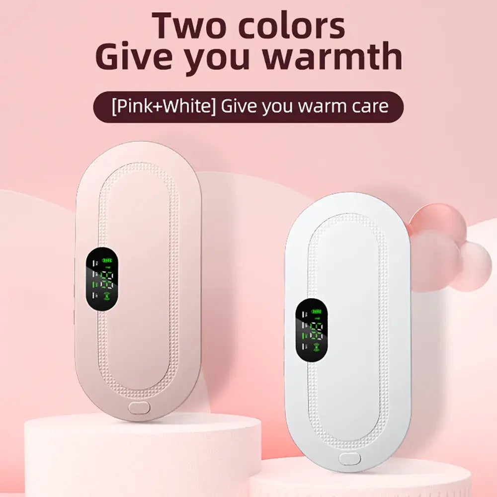 CalmiTherm - Coussin Chauffant Électrique et Masseur pour Soulager la Douleur Menstruelle - Rynova
