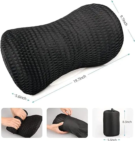 ConfortDos - Coussin de Soutien Lombaire Ergonomique en Mousse à Mémoire - Rynova