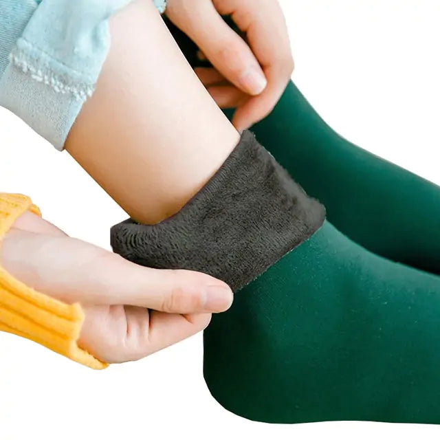 VeloursChaud - Chaussettes Thermiques de Luxe - Rynova