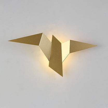 BirdLight - Applique Murale Oiseau en Fer Artisanal pour Décoration Intérieure - Rynova