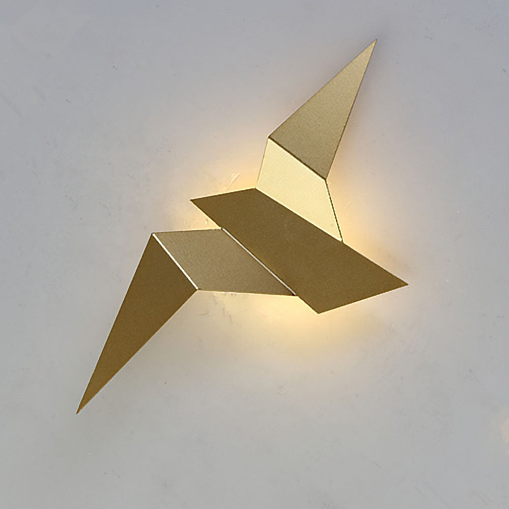 BirdLight - Applique Murale Oiseau en Fer Artisanal pour Décoration Intérieure - Rynova