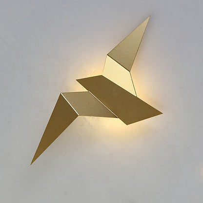 BirdLight - Applique Murale Oiseau en Fer Artisanal pour Décoration Intérieure - Rynova