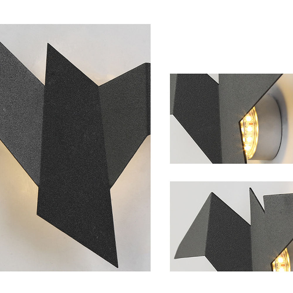 BirdLight - Applique Murale Oiseau en Fer Artisanal pour Décoration Intérieure - Rynova