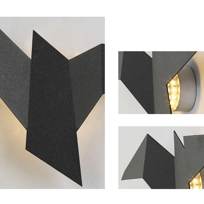 BirdLight - Applique Murale Oiseau en Fer Artisanal pour Décoration Intérieure - Rynova