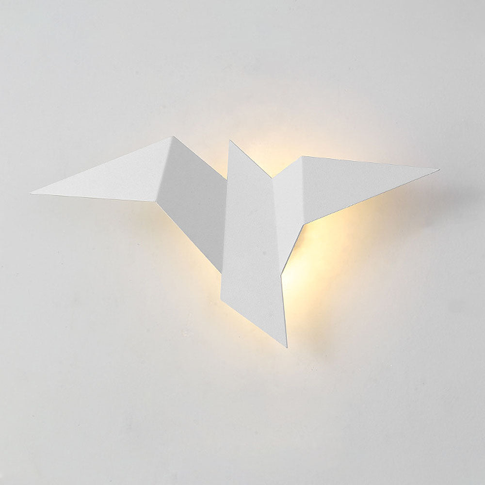 BirdLight - Applique Murale Oiseau en Fer Artisanal pour Décoration Intérieure - Rynova