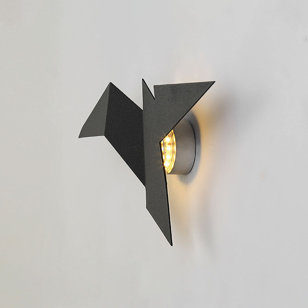 BirdLight - Applique Murale Oiseau en Fer Artisanal pour Décoration Intérieure - Rynova