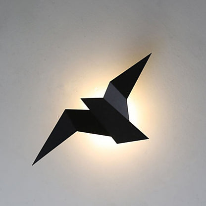 BirdLight - Applique Murale Oiseau en Fer Artisanal pour Décoration Intérieure - Rynova