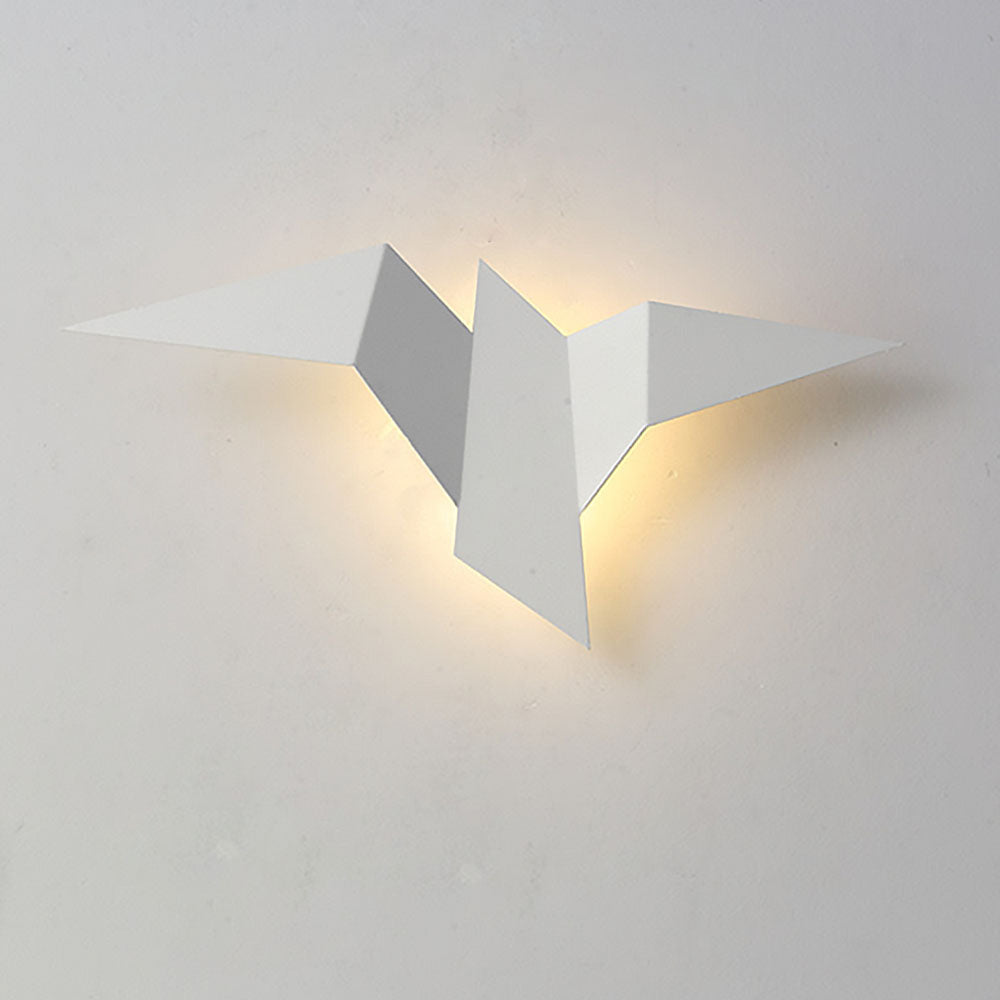 BirdLight - Applique Murale Oiseau en Fer Artisanal pour Décoration Intérieure - Rynova