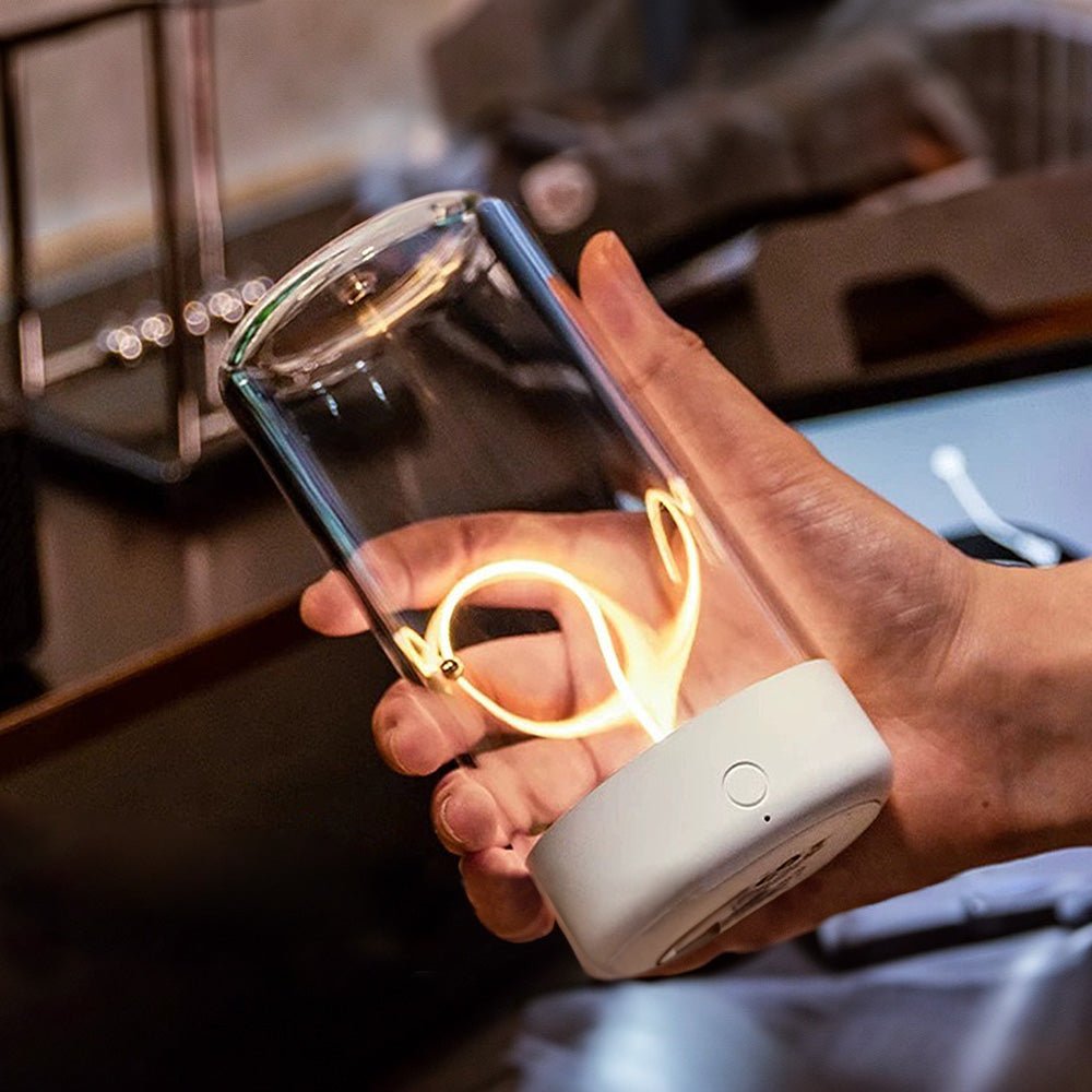 LuminaMagnetique – Lampe de Table Moderne et Éblouissante - Rynova