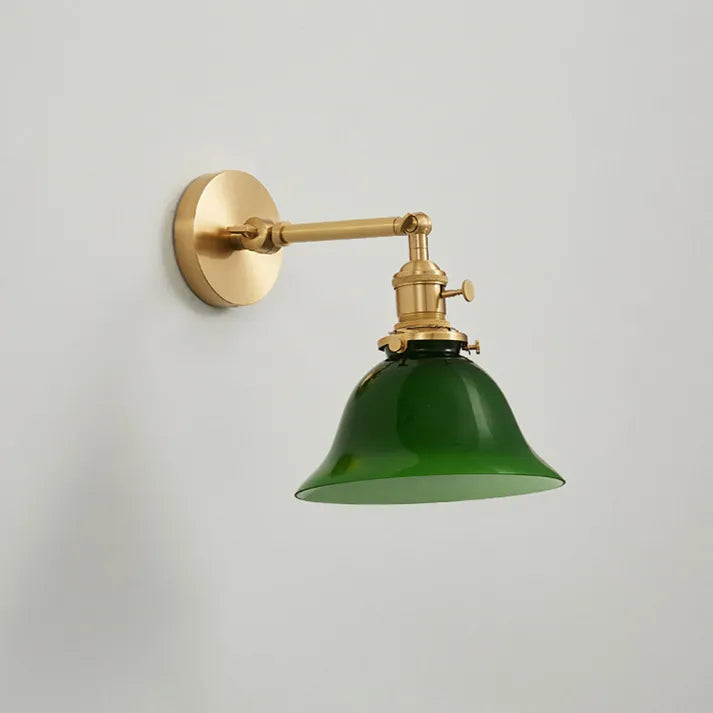 LumiClassique – Lampe murale en verre à bras pivotant vintage - Rynova