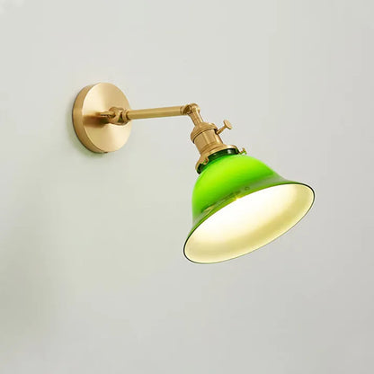 LumiClassique – Lampe murale en verre à bras pivotant vintage - Rynova