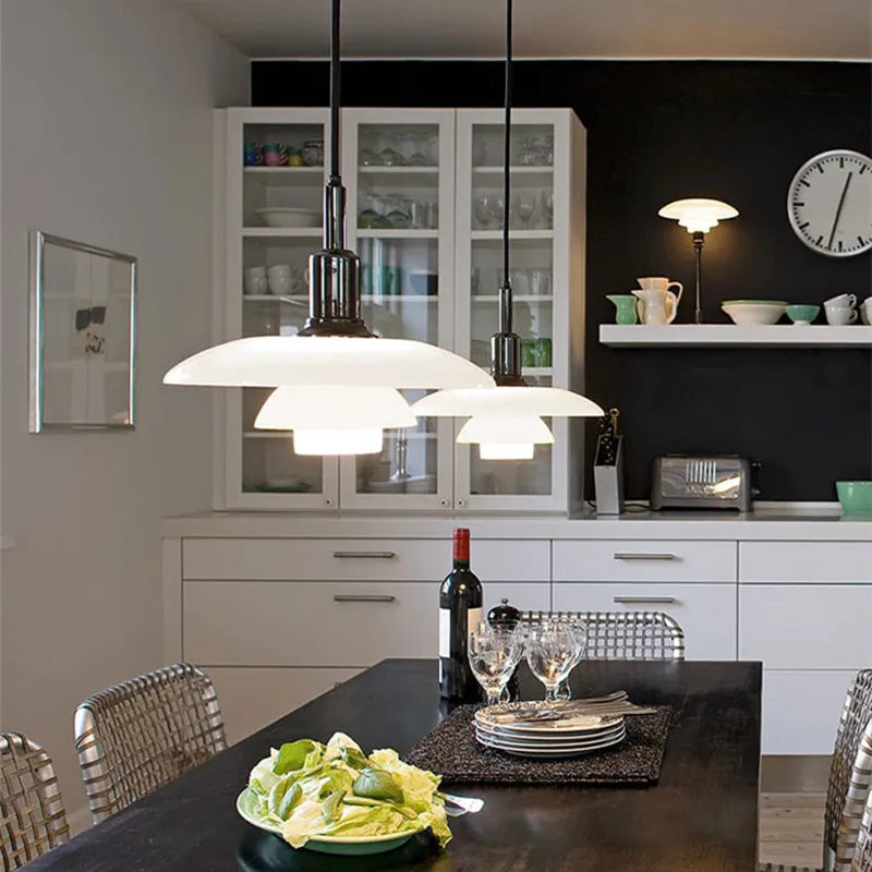ÉCLAT LUX – Suspension Chromée Moderne pour Intérieurs Élégants - Rynova