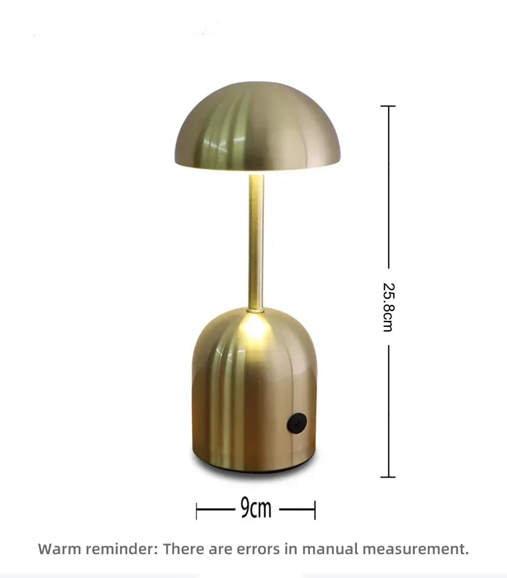 Lampe de Table en Métal Dimable | Éclairage Ambiance et Fonctionnel - Rynova