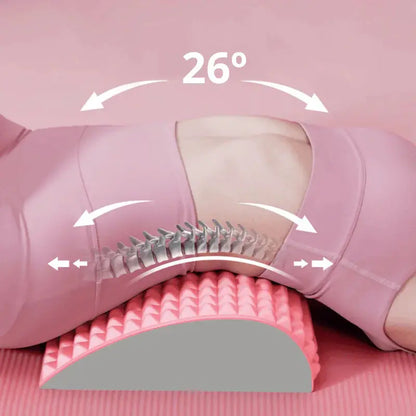 AlignaDos - Coussin de Support pour Étirement du Dos - Rynova