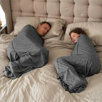 CalmeSommeil - Couverture Pondérée Compressée pour un Sommeil Réparateur - Rynova
