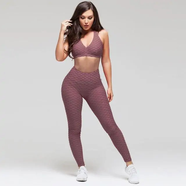 SculptFit - Haut d'entraînement à manches courtes en maille push-up - Rynova