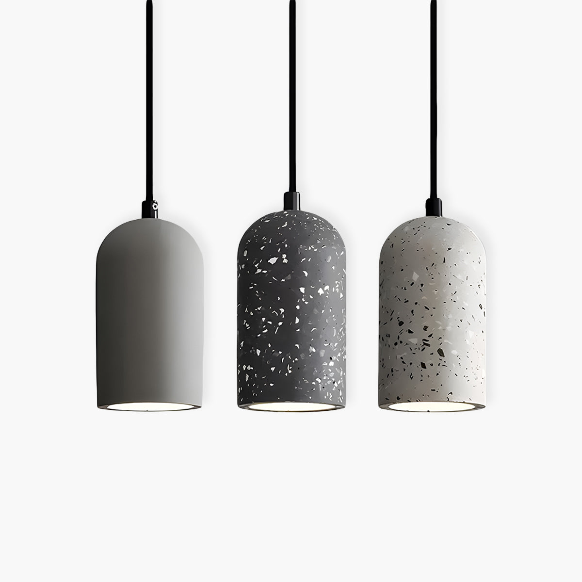 BétonÉlégant – Lampe suspendue en béton pour une touche industrielle moderne - Rynova