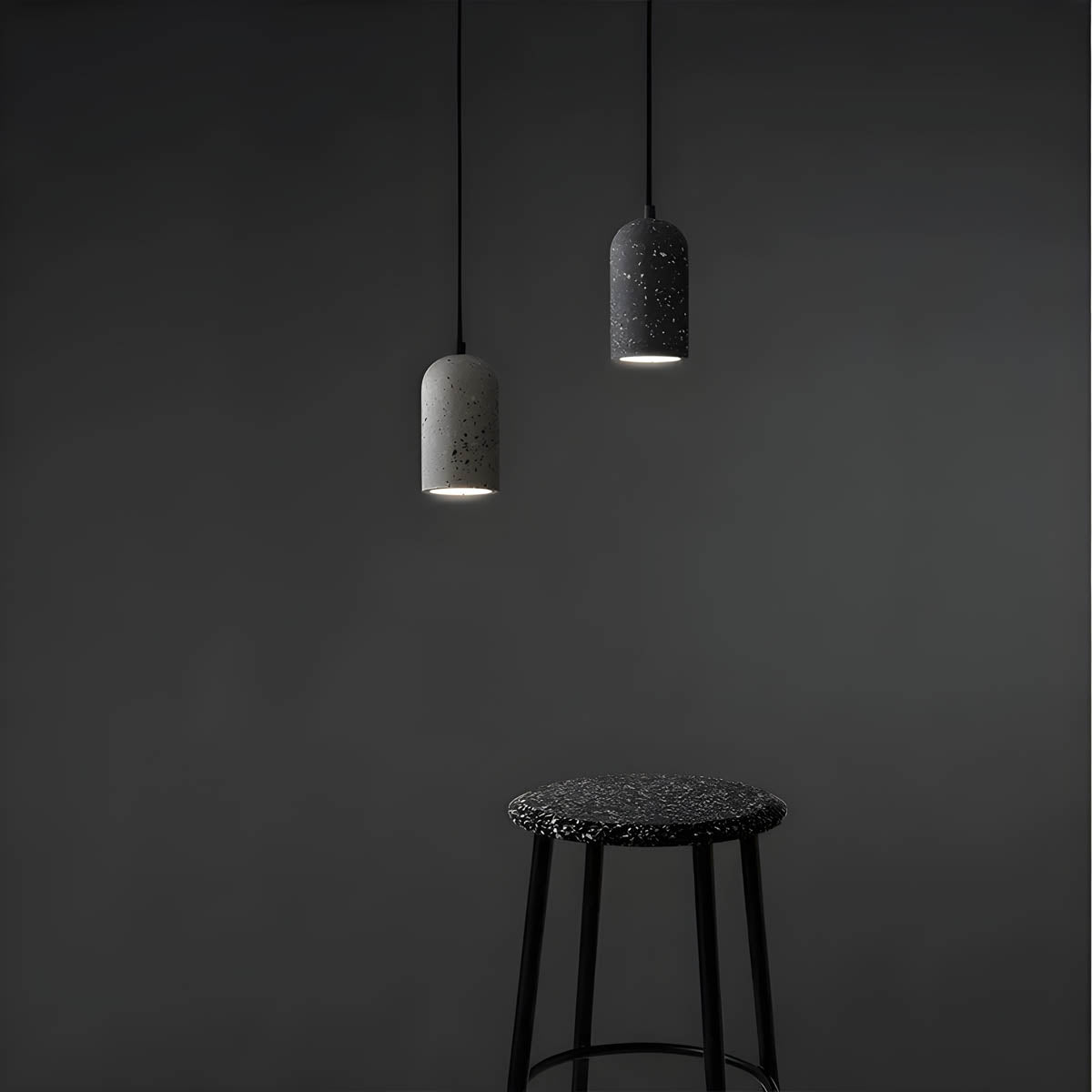 BétonÉlégant – Lampe suspendue en béton pour une touche industrielle moderne - Rynova