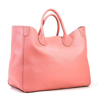LuxeFemme - Sac Cabas Oversize Élégant en Cuir - Rynova