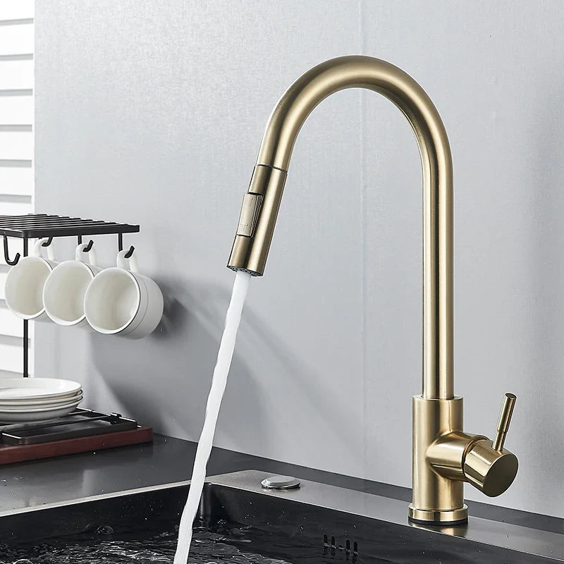 FlexiFlow - Robinet de Cuisine Pivotant 360° - Rynova