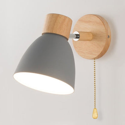 ÉclatBois - Applique Murale Suspendue en Bois Naturel Scandinave - Rynova